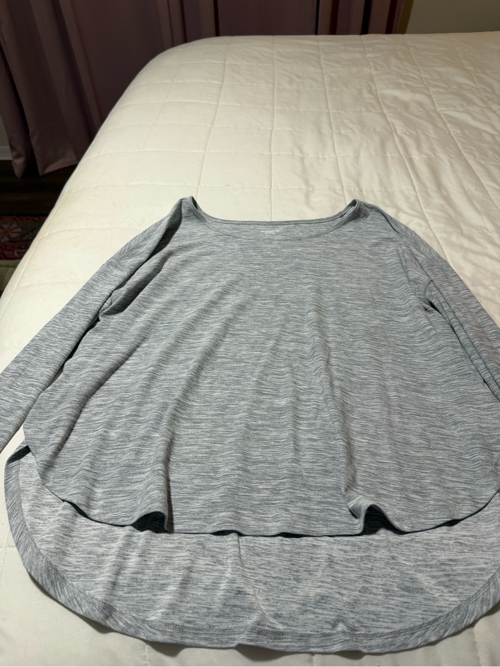 Old Navy Light Gray Long Sleeve active